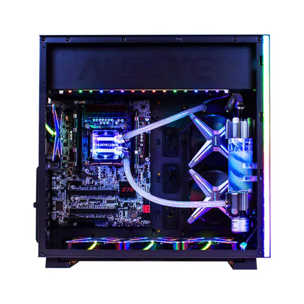 Alseye Case Gaming Diy Vodní chlazení Compuressor Cpu Cooler pro Intel a Amd Socket