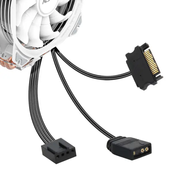 Alseye Computer Cpu Typ Case Chlazení ventilátoru Vzduchový chladič