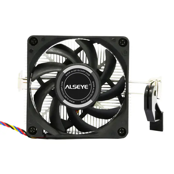 Alseye Cpu Cooler 80mm ventilátor chladič Tdp 95w Cpu Fan 80mm ventilátor Cpu Cooler hliníkový chladič chladič s Oool