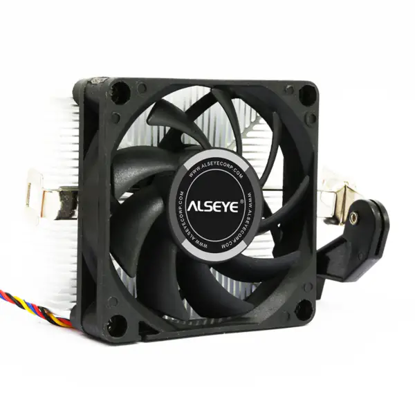 Alseye Cpu Cooler 80mm ventilátor chladič Tdp 95w Cpu Fan 80mm ventilátor Cpu Cooler hliníkový chladič chladič s Oool