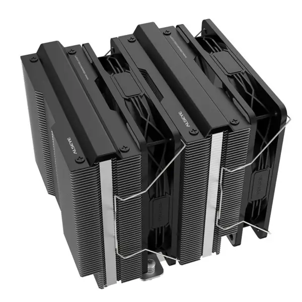 Alseye Dual Tower Cpu Cooler,250w Tdp,6 Heatpipes,120mm Argb Pwm Fan