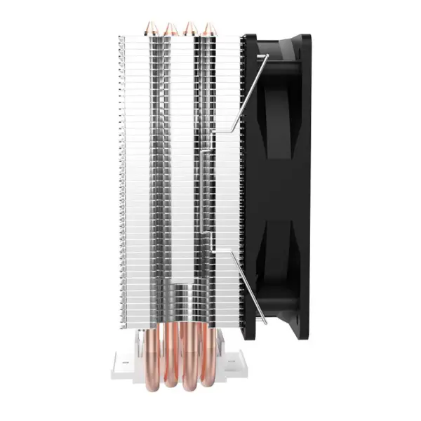 Alseye Herní chladič procesoru počítače Vzduchové chlazení Cpu Cooler 4 tepelné trubky 120mm Cpu Fan S120-1st