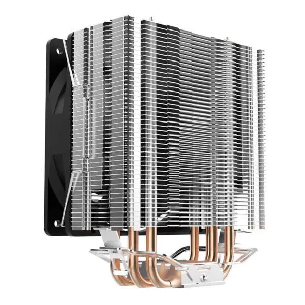 Alseye Herní chladič procesoru počítače Vzduchové chlazení Cpu Cooler 4 tepelné trubky 120mm Cpu Fan S120-1st