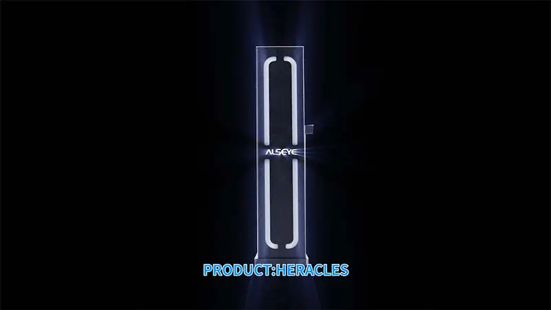 Alseye Gpu Support Bracket Accessory Hliníková slitina Argb, univerzální černý držák grafické karty