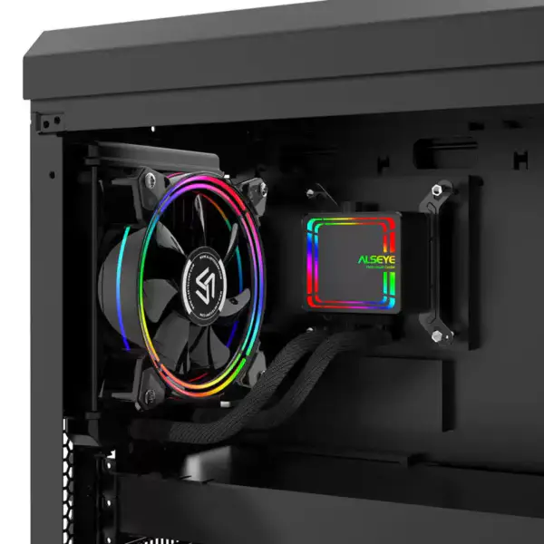 Alseye Hot Sale H120 Cpu Cooler 360mm Water Block Liquid Cooling Kit s vysokým výkonem