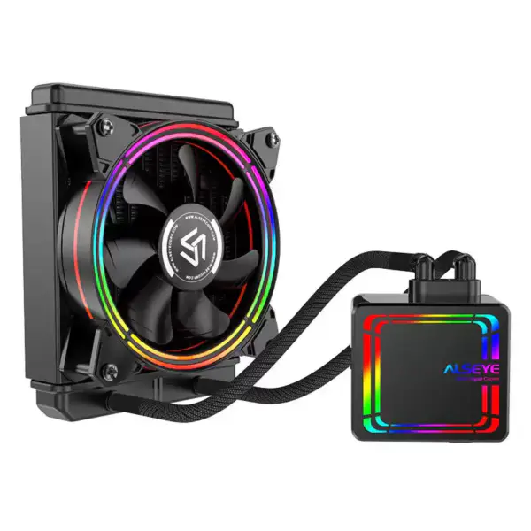 Alseye Hot Sale H120 Cpu Cooler 360mm Water Block Liquid Cooling Kit s vysokým výkonem