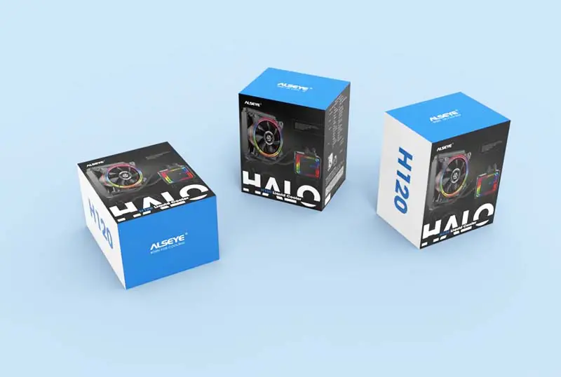 Alseye Liquid Cpu Coolers 240mm vodní chlazení Aio Liquid Cooler