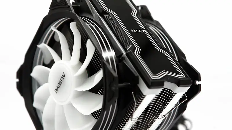 Alseye M120d 120mm Rgb Cpu Cooler Univerzální platformový chladič vzduchu s ventilátorem v bílé barvě skříně