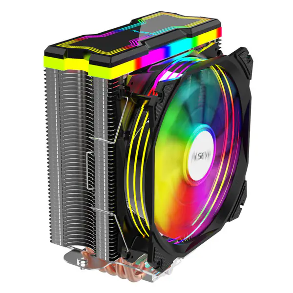 Alseye M120d 120mm Rgb Cup Cooler 1ks Vzduchový chladič černé barvy