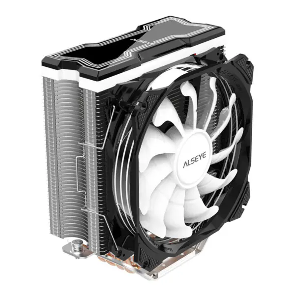 Alseye M120d 120mm Rgb Cup Cooler 1ks Vzduchový chladič černé barvy