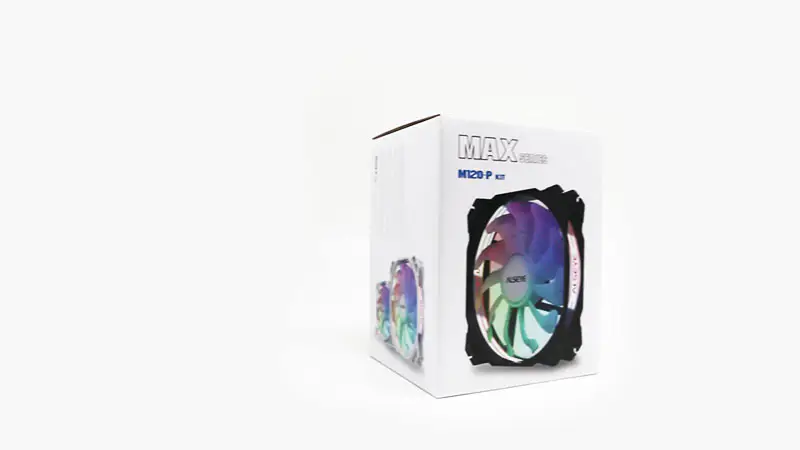 Alseye M120p Kit Transparent Color Adjustable Rgb Lighting 4pin Pwm + 3pin Rgb Support Case Fan