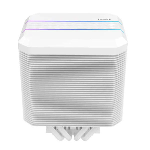 Alseye M90 Dual Tower 4 Heatpipes Argb Vysoce výkonný vzduchový chladič procesoru Ventilátory chladiče procesoru