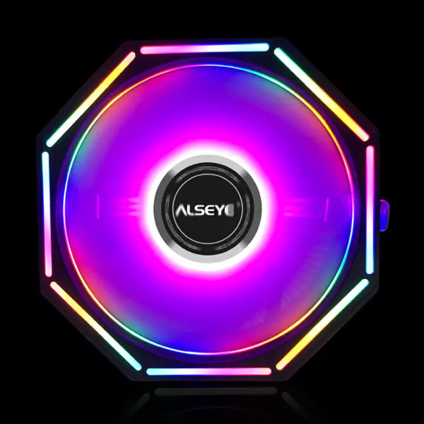 Alseye O120z Plus 120mm Rgb 4pin Pwm Cpu Cooler pro herní skříně