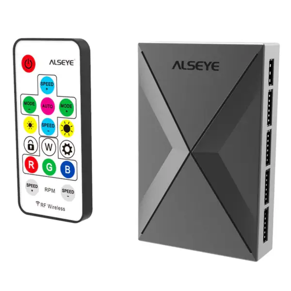 Alseye Pc Case 3 Argb Cpu Pwm X12 Ventilátory Xtreme Diy Vodní chlazení 360mm Kit