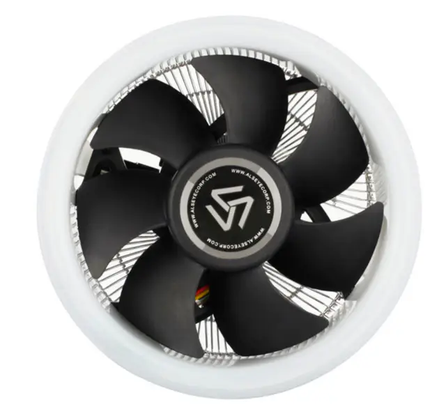 Alseye Pc RGB chladicí ventilátor Hliníkový chladicí materiál pro Lga775/1151/1155/am2/am3/am4