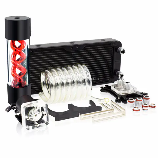Alseye Pc vodní chlazení,Diy Liquid Cpu Cooler,Herní Case Cooling Fan