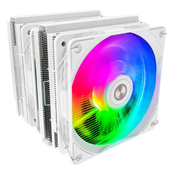 Alseye Premium 6 měděných tepelných trubic Cpu Cooler s vysoce výkonnými ventilátory Pwm a 250w Tdp