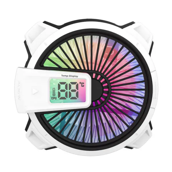 Alseye Real Time Cpu Status Display 90mm chladič Cpu Cooler Fan Cooling Pwm Argb Air Cooling Fan