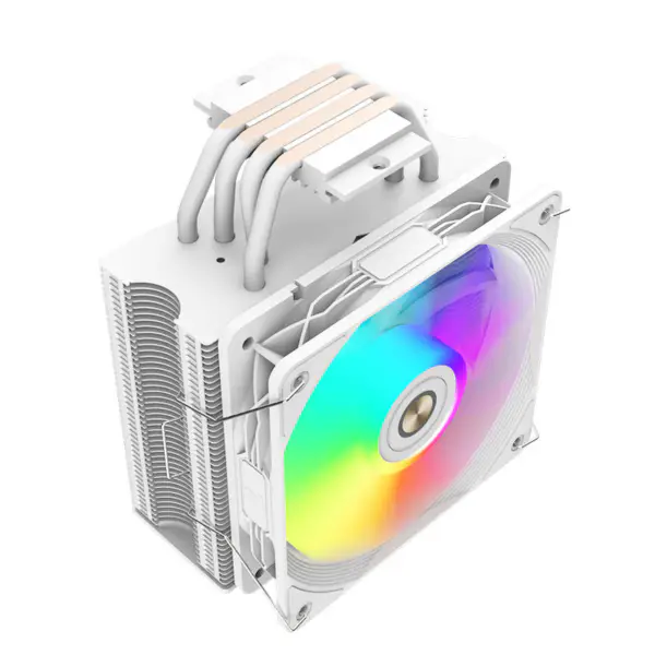 Alseye Rgb Cpu Air Cooler 120mm Pwg Cpu Fan 4 Heat Pipes Rgb Cpu Air Cooling pro Intel Lga 1700/115x/1200, Amd Am4/am5