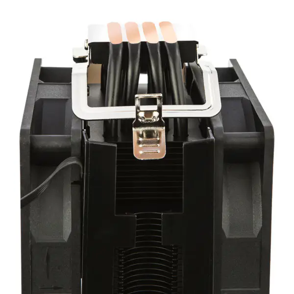 Alseye S120d Dual Cpu Fan Cooler Pwm 120mm 4 Pin 4 Heat Pipe Cooler For Lga 775 115x 1366 Am2 + Am3 + Am4