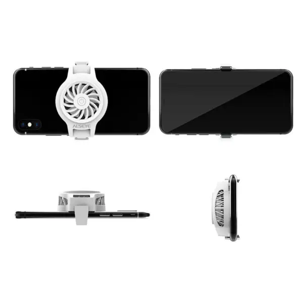 Alseye Smart Phone Watch Širokoúhlý objektiv Monitor srdečního tepu Chladič mobilního telefonu