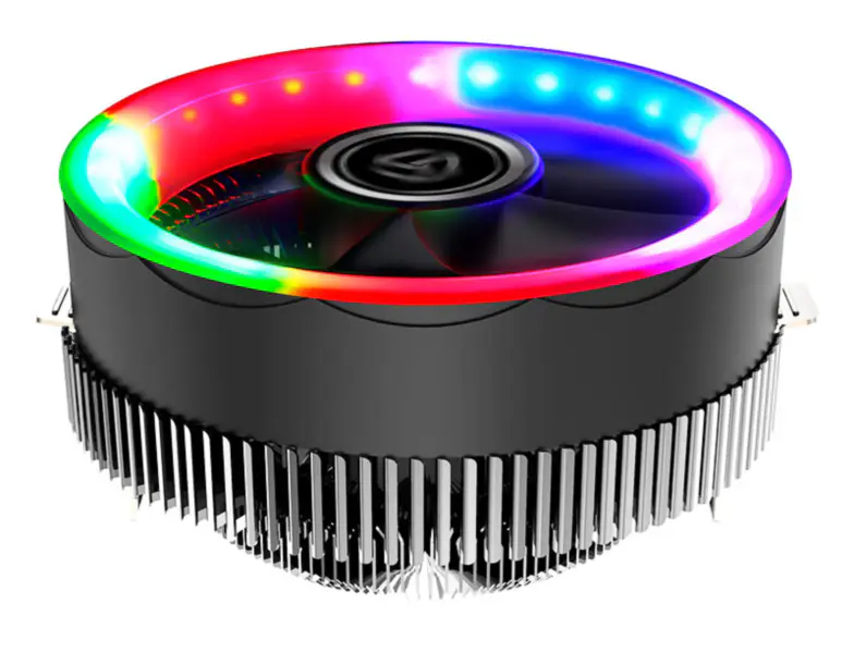 Alseye Tbf-100 Cpu Cooler Hliníkový chladič Rgb Cpu Fan pro Lga775/1151/1155/am2/am3/am4