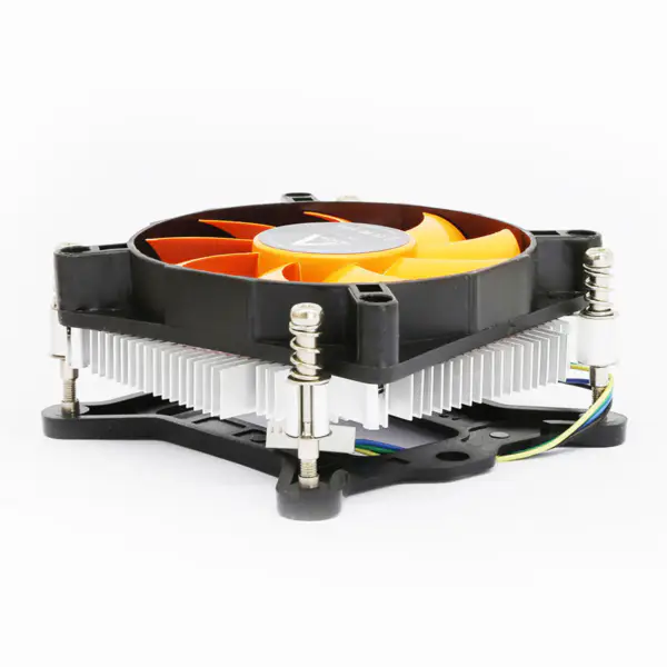 Alseye Thinnest 1u 4pin 2510 Pwm Fan For Itx Mini Case Aluminium Heatsink Cooler