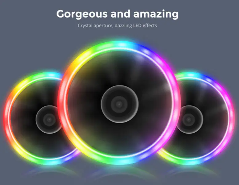 Alseye Top Grade Design Cpu Air Cooler W/ Low Profile, Copper Heat Bottom Base, Aluminium Fins, 120mm Rgb Fan