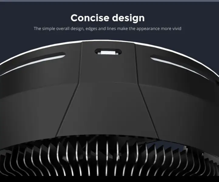 Alseye Top Grade Design Cpu Air Cooler W/ Low Profile, Copper Heat Bottom Base, Aluminium Fins, 120mm Rgb Fan