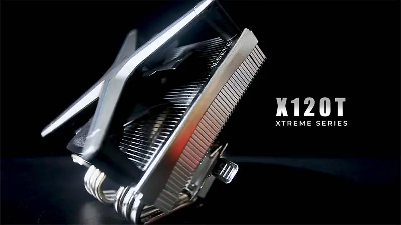 Alseye X120t Rgb Cpu Cooler s chladičem Cpu Cooler Fan Rgb pro Intel a Amd Air Cooler