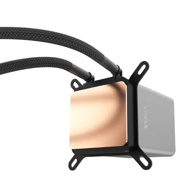 Alseye X240 Tiché adresovatelné RGB kroužkové ventilátory 240mm Cpu All-in-one Liquid Cooler Ventilátor vodního chlazení pro Intel/amd kompatibilní s hrami