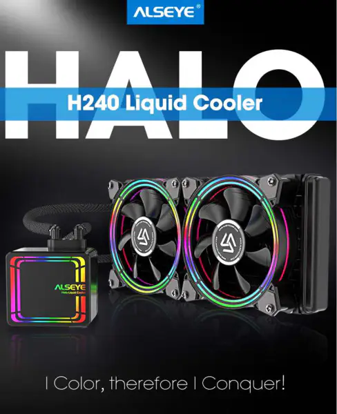 Chladič procesoru kapalné vodní chlazení chladič kapalné chlazení pro CPU 240mm