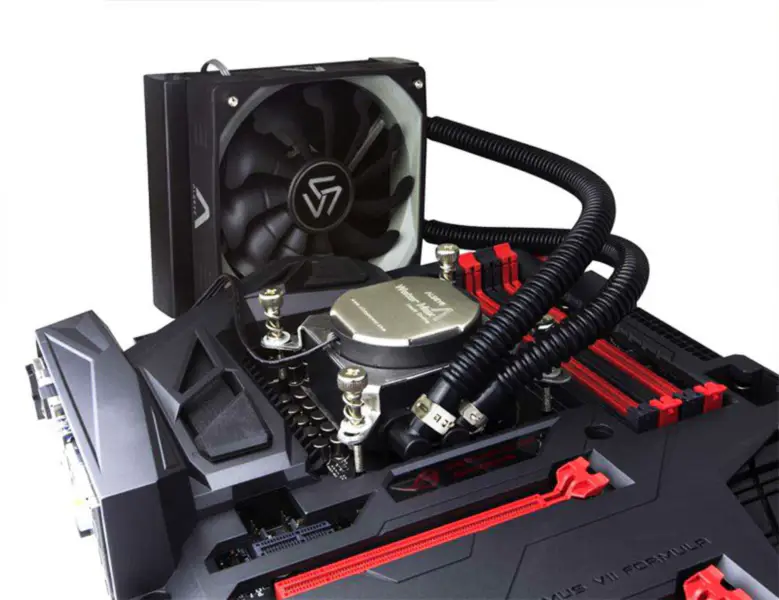 Kapalinový chladič Watermax120 Cpu s vysoce výkonným kapalinovým chlazením Počítačové vodní chlazení Fan12cm Pwm 4pin hliníkový chladič