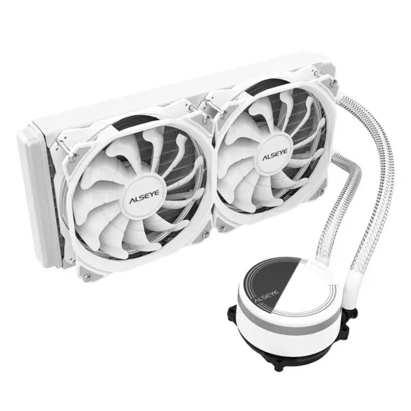 Rgb Alseye Vodní chladicí systém 240mm Chladič herních stolních počítačů Laptop Cpu Cooler
