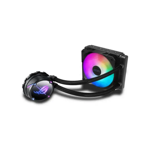 AsUs Rog Strix Lc Ii 120 Argb Integrovaný chladič vodního chlazení Procesor Asetek Chlazení procesoru