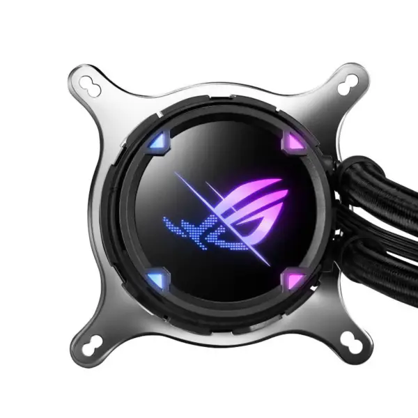 AsUs Rog Strix Lc Ii 120 Argb Integrovaný chladič vodního chlazení Procesor Asetek Chlazení procesoru