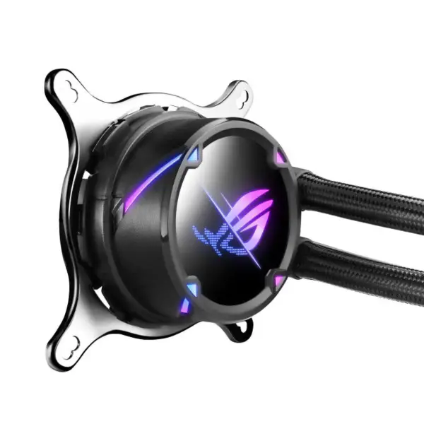 AsUs Rog Strix Lc Ii 120 Argb Integrovaný chladič vodního chlazení Procesor Asetek Chlazení procesoru