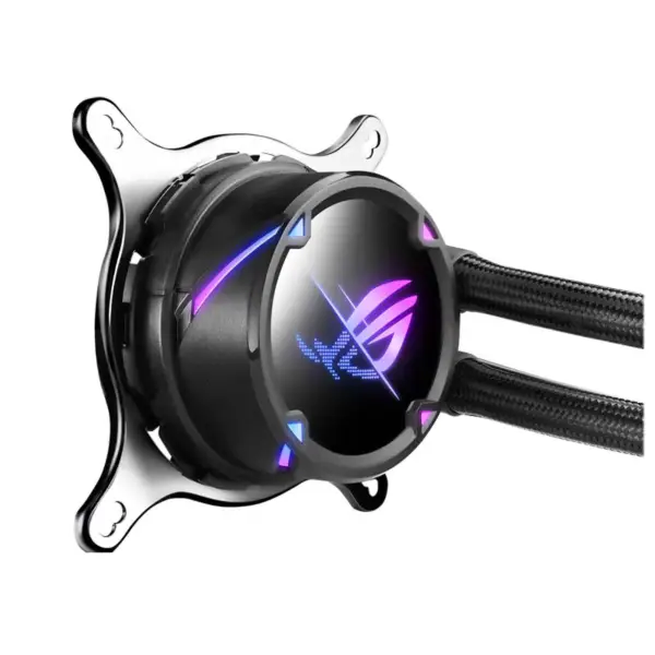 AsUs Rog Strix Lc Ii 280 Argb Aio 2fans Integrovaný chladič vodního chlazení procesoru Asetek Ventilátor chlazení procesoru
