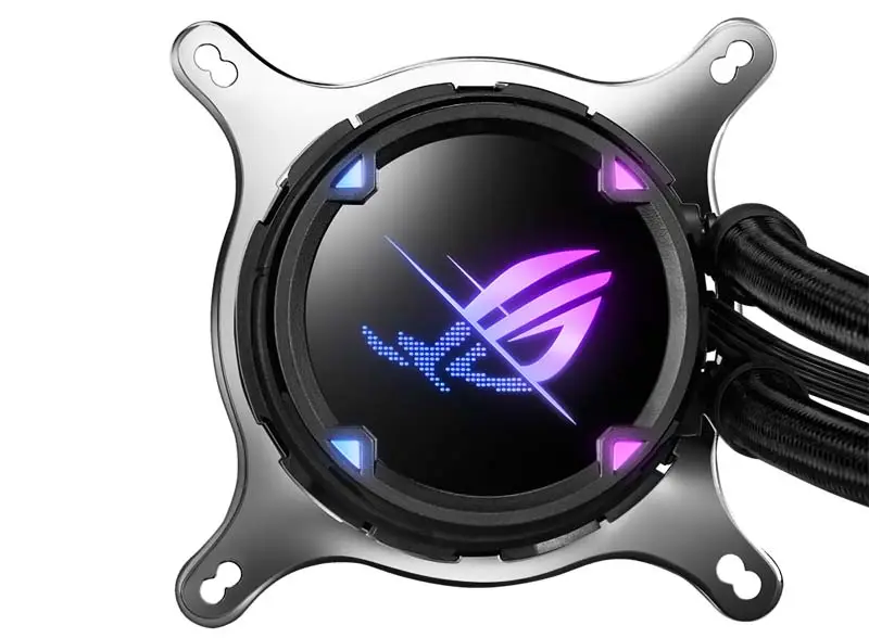AsUs Rog Ryujin Ii 240 Argb 2fans Integrovaný chladič vodního chlazení 12. generace Chlazení procesoru Asetek