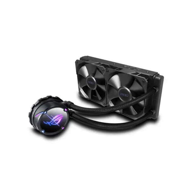 AsUs Rog Strix Lc Ii 240 2fans Integrovaný chladič vodního chlazení Asetek 7th Pwm Dc Cpu Cooling Fan