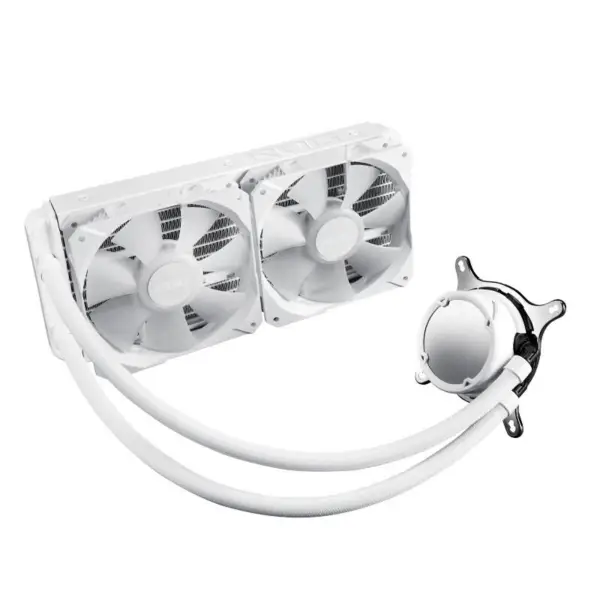 AsUs Rog Strix Lc Ii 240 Argb White Edition 2 ventilátory Integrovaný ventilátor vodního chlazení procesoru