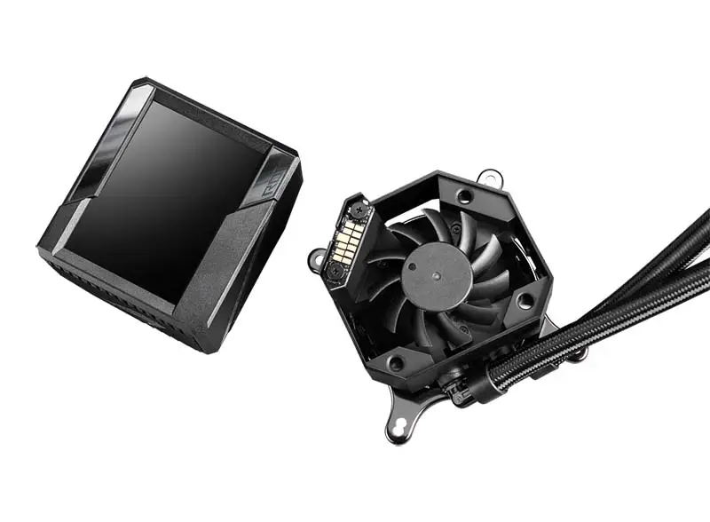 AsUs Rog Ryujin Ii 360 Argb 3fans Integrated Water-cooled Radiator 12th Gen Cpu Asetek 7th Gen 3.5in LCD Pwm Dc Argb Cool Fan