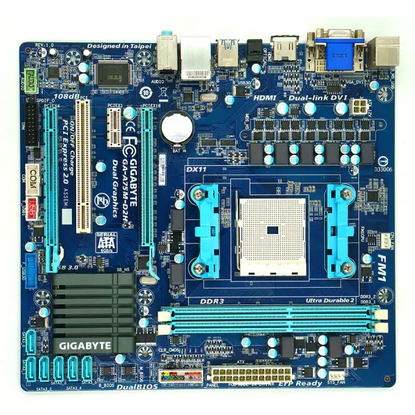 Gigabyte GA-A75M-D2H A75M-D2H základní deska AMD FM1