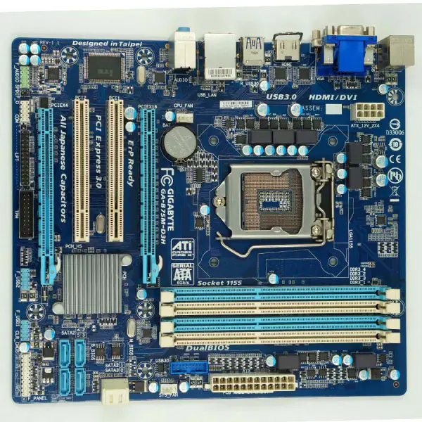 Základní deska Gigabyte GA-B75M-D3H LGA1155 ATX