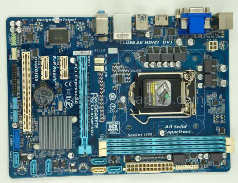Základní deska Gigabyte GA-B75M-HD3 B75M-HD3