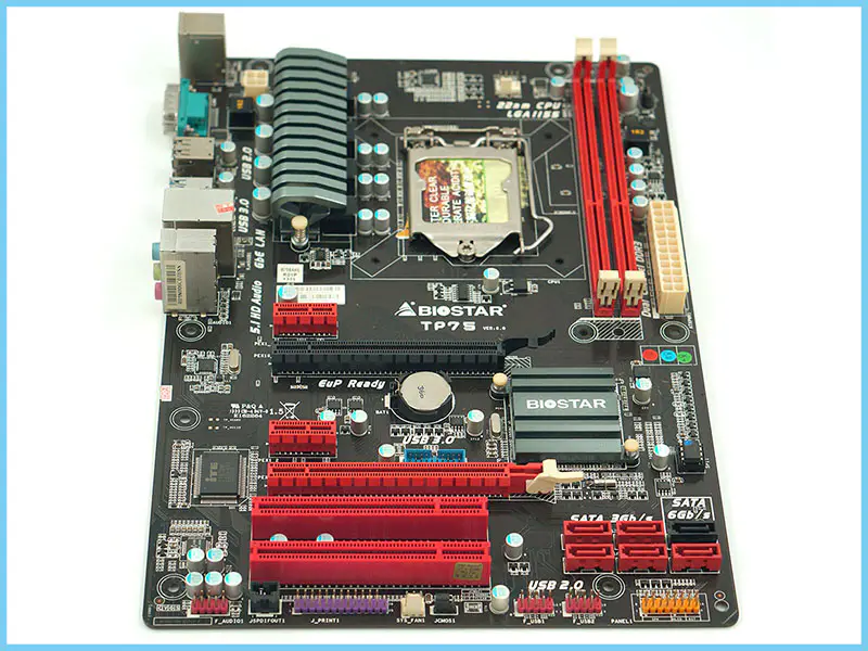 Základní deska Biostar TP75 1155 USB3 pro přetaktování