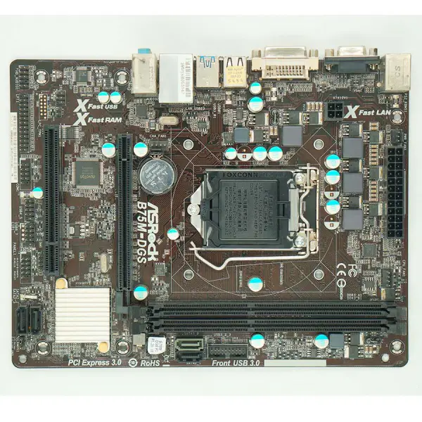 Základní deska Asrock B75M-DGS B75 LGA 1155 Micro-ATX
