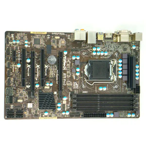Základní deska Asrock B75 PRO3 pro platformu LGA1155 s pevným diskem
