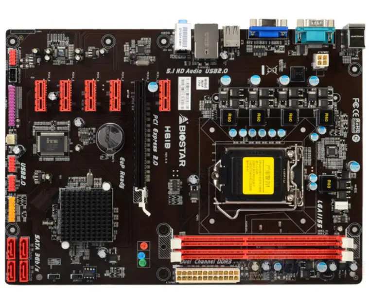 Základní deska Biostar H61B Intel H61 LGA1155 ATX