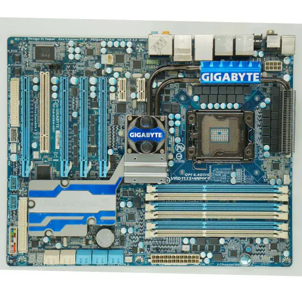 Gigabyte GA-X58A-UD7 X58A-UD7 základní deska 1366 pin X58 USB3 L5639 L5520